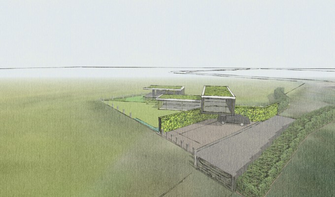 Ansham proposes options for development of a bungalow built over a roman burial&nbsp;ground.